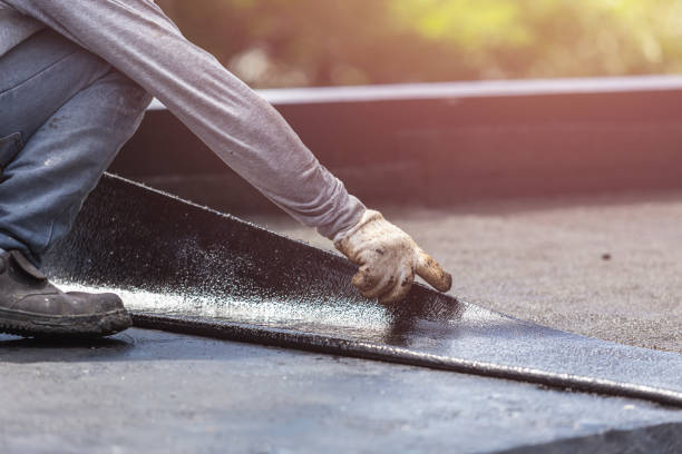 Professional Waterproofing technician working in Fountainville, PA